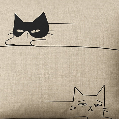 Rankų darbo medvilninis patalynės komplektas | Kitty